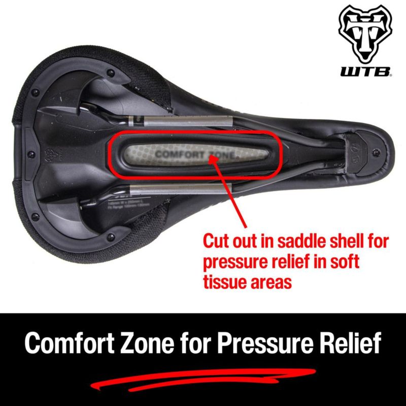 Asiento WTB Koda para bicicleta de gravel trail y bikepacking – ancho