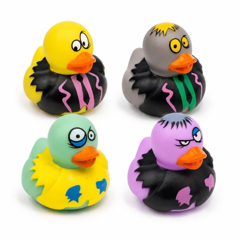 Juguete de baño The Dreidel Company Pato zombi de 5 cm – Pack de 400