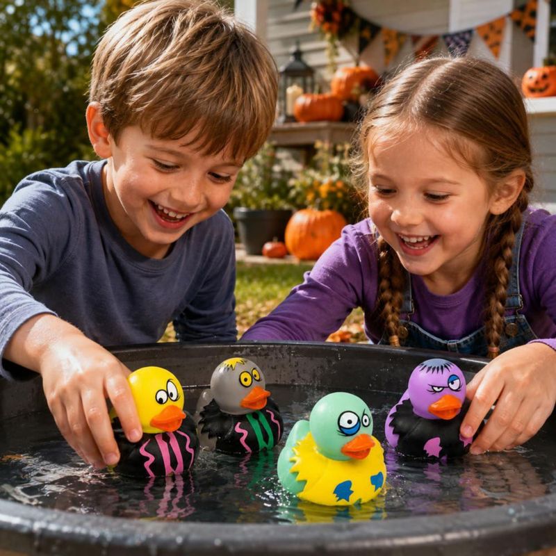 Juguete de baño The Dreidel Company Pato zombi de 5 cm – Pack de 400
