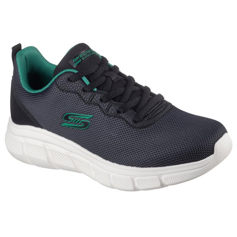 Tenis skechers bobs sport negro para hombre 118109blk