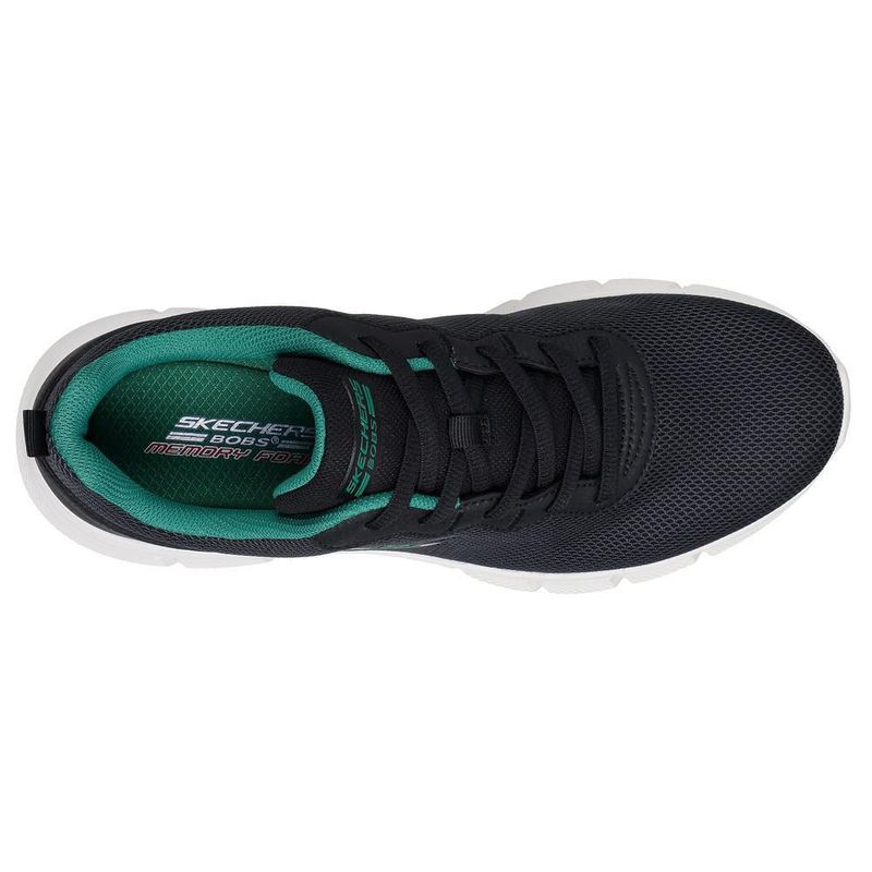 Tenis skechers bobs sport negro para hombre 118109blk