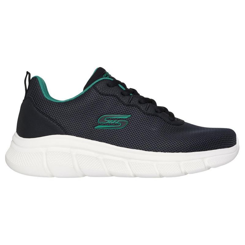 Tenis skechers bobs sport negro para hombre 118109blk