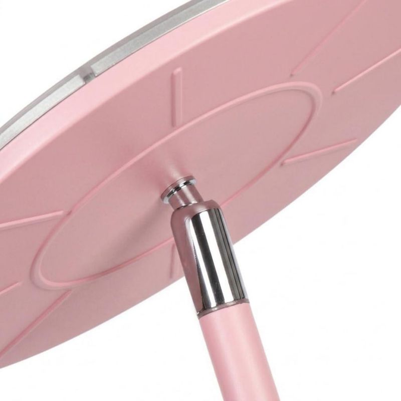 Lámpara de pie Brightech Sky LED regulable rosa mate