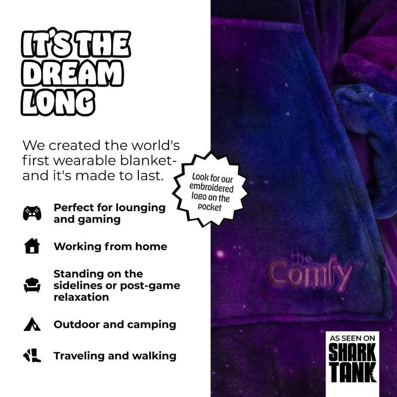 Sudadera con capucha THE COMFY Dream Light – Manta portátil ligera
