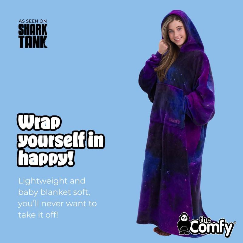 Sudadera con capucha THE COMFY Dream Light – Manta portátil ligera