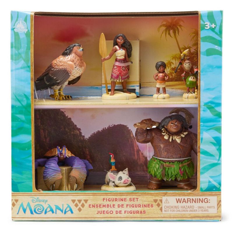Set de 7 figuras Disney Store Moana