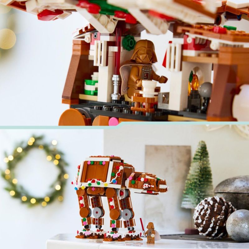 Bloques de Construcción LEGO Star Wars AT-AT de Pan de Jengibre 19 cm