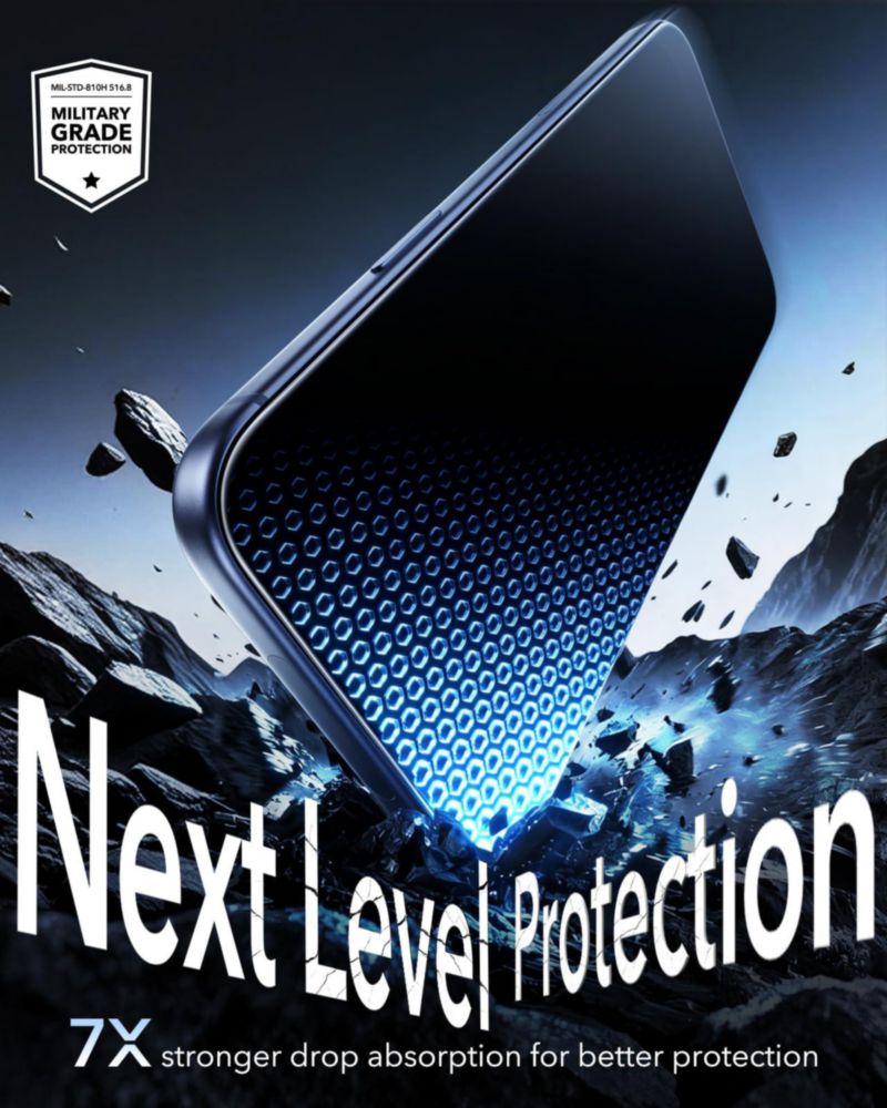 Protector de pantalla ESR para iPhone 18 Pro Max con privacidad - Pack de 3