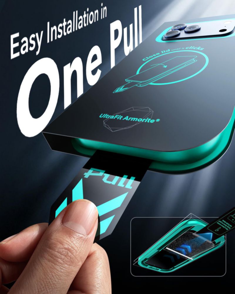 Protector de pantalla ESR para iPhone 18 Pro Max con privacidad - Pack de 3
