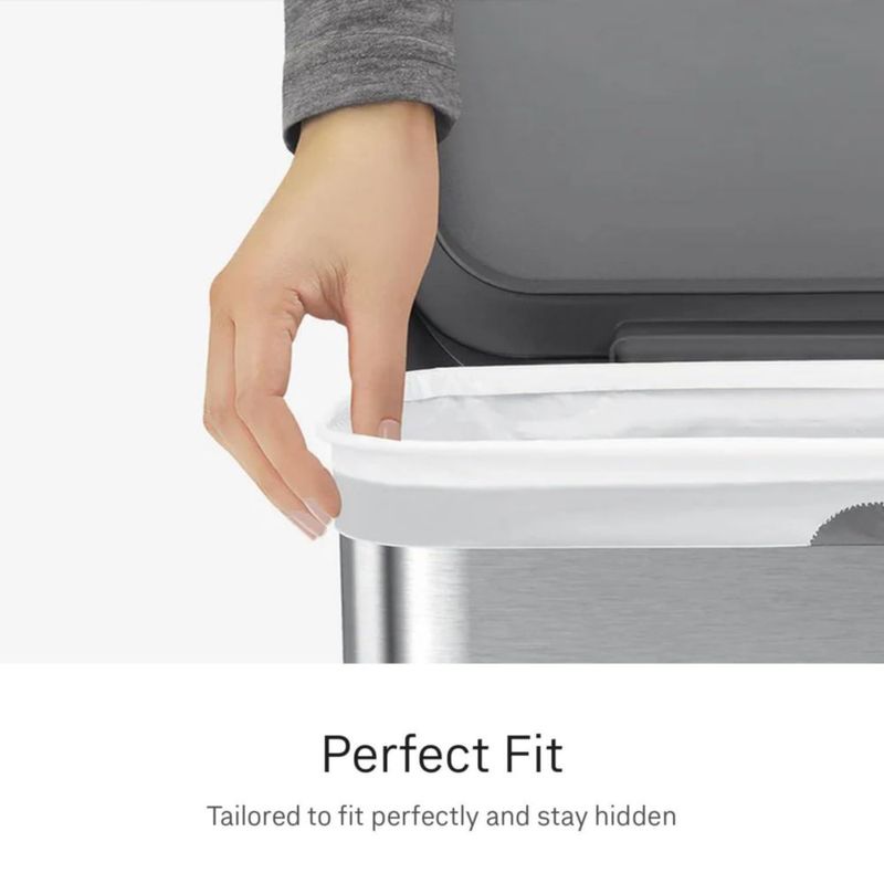 Bolsas de basura simplehuman 80 L blancas paquete de 200 unidades código U