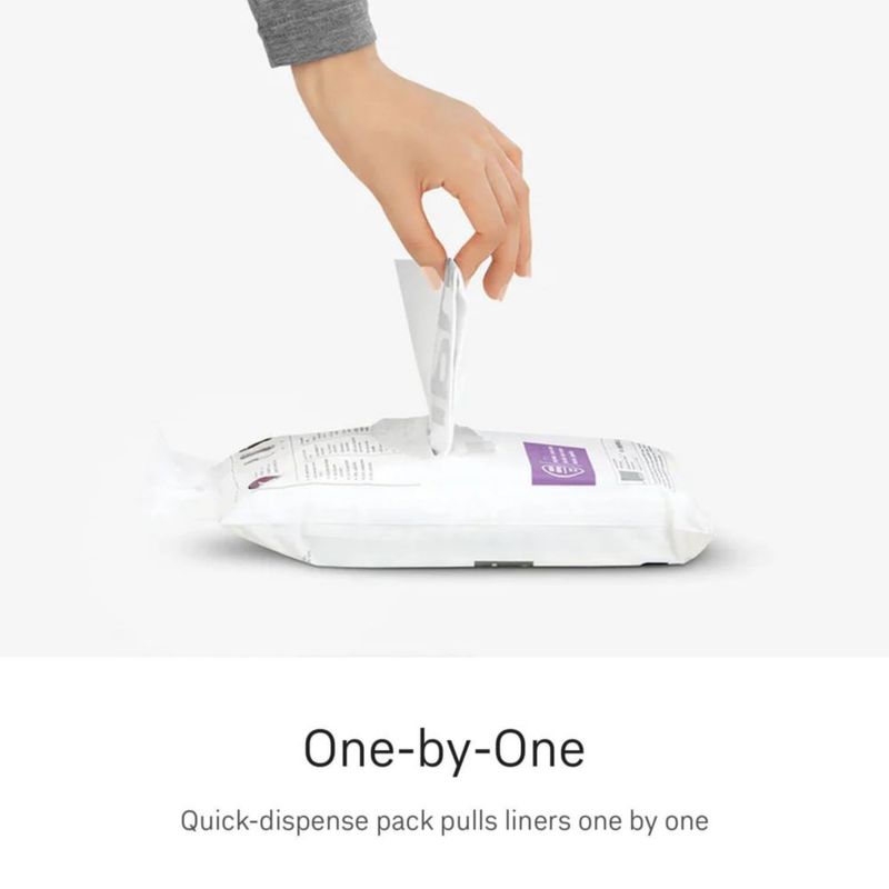 Bolsas de basura simplehuman 80 L blancas paquete de 200 unidades código U