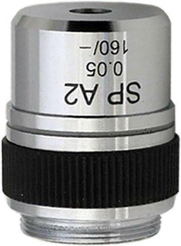 Objetivo de Microscopio AmScope 2X Acromático