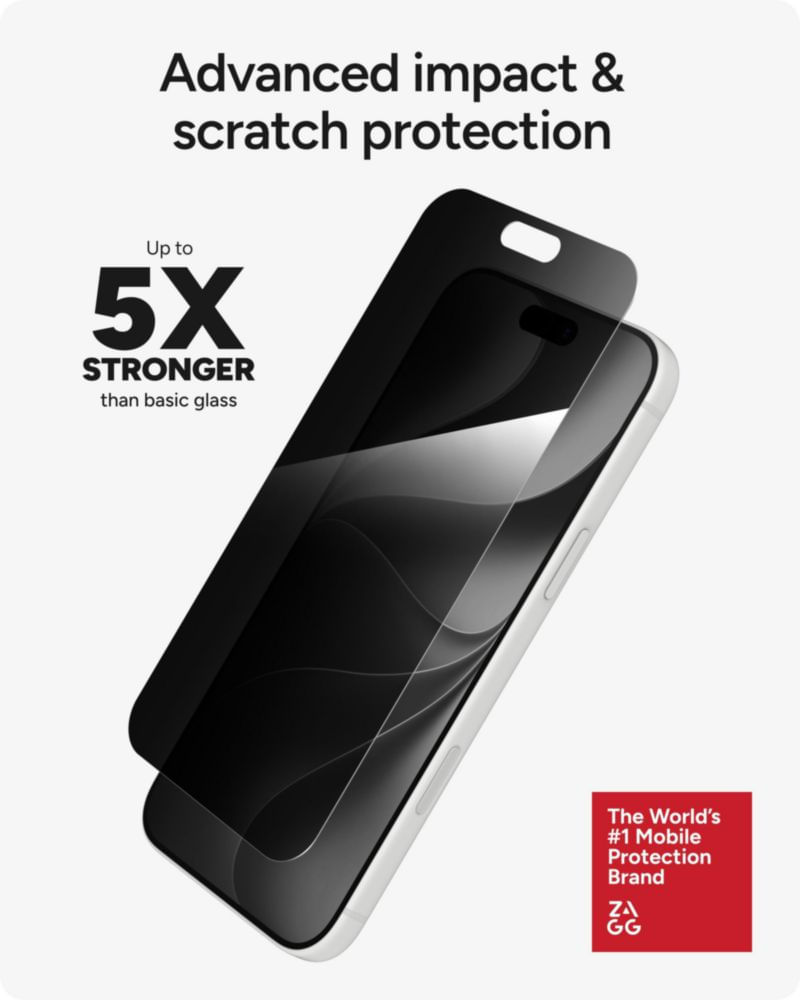 Protector de pantalla ZAGG iPhone 18 Pro Max (Privacidad)
