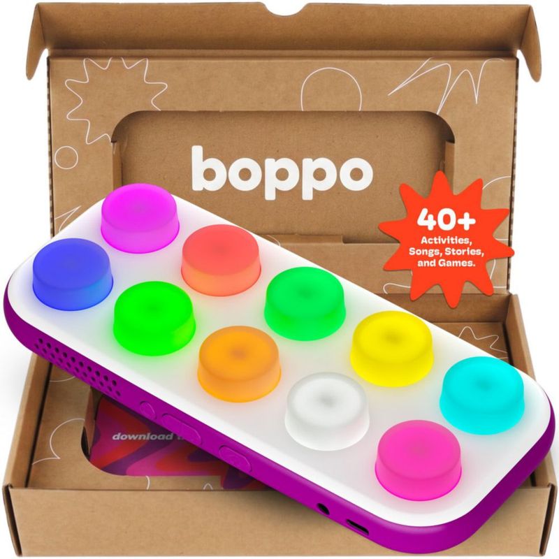 Tablet de aprendizaje BOPPO 40+ juegos sin pantalla