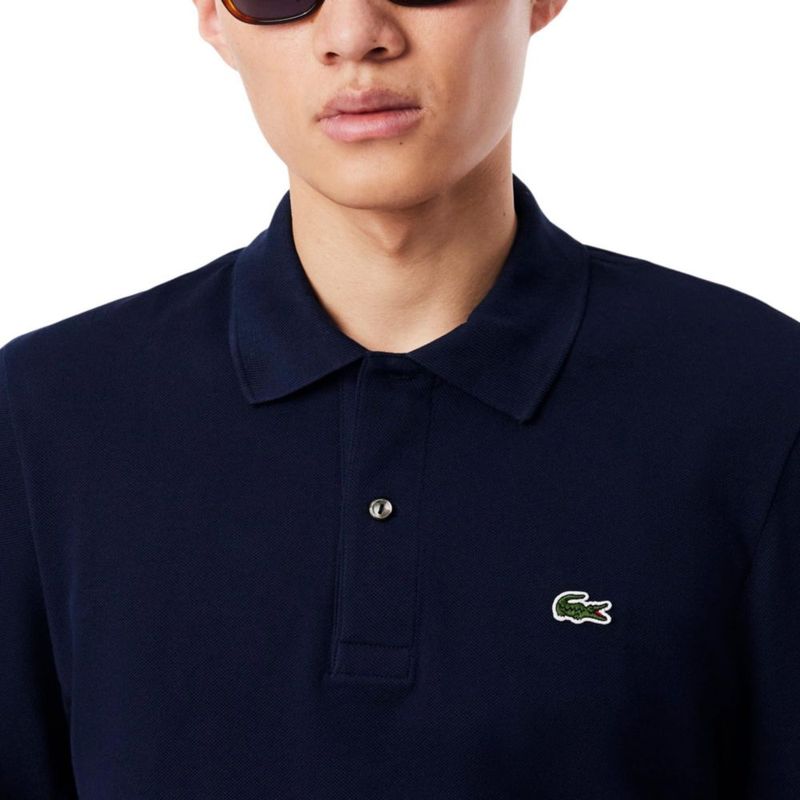 Polo de manga larga Lacoste L.12.12 Azul Marino Talla XL