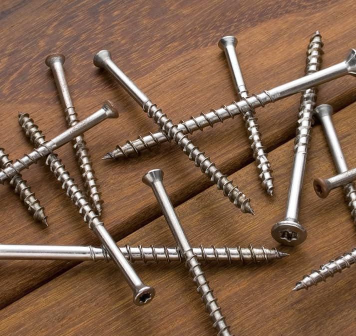 Tornillos Simpson Strong‑Tie #7 x 76 mm 1 kg Tipo 316