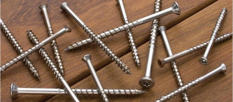 Tornillos Simpson Strong‑Tie #7 x 76 mm 1 kg Tipo 316
