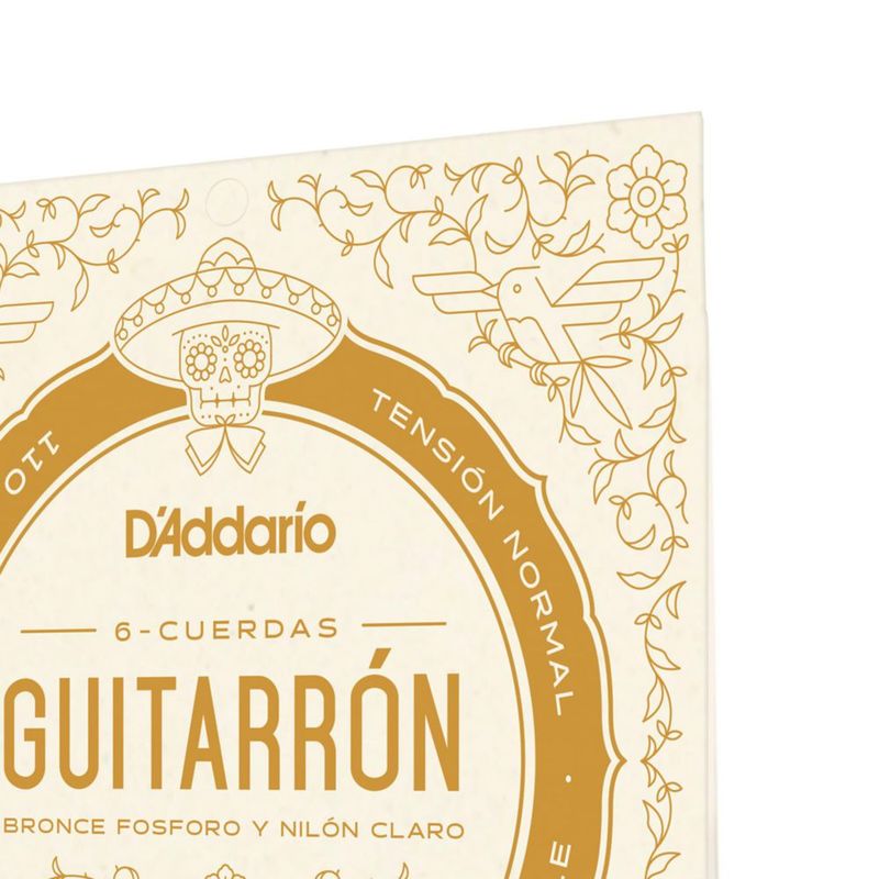 Cuerdas D'Addario MG10N para Guitarrón – Tensión Normal