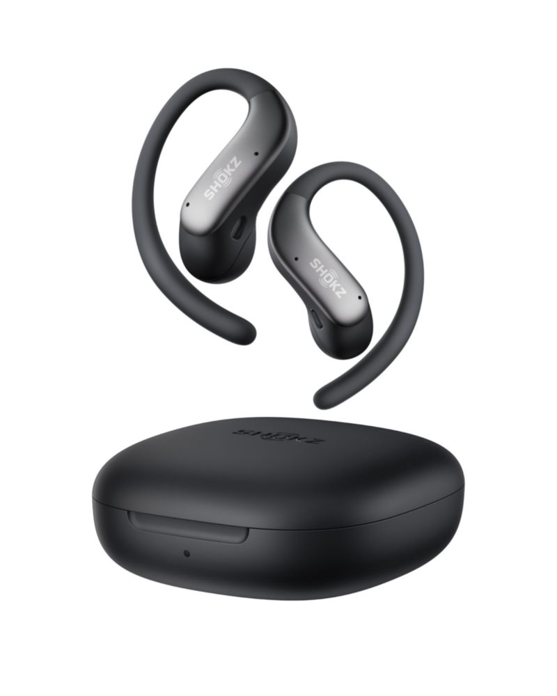 Auriculares SHOKZ OpenFit Air 2 negros resistentes al agua