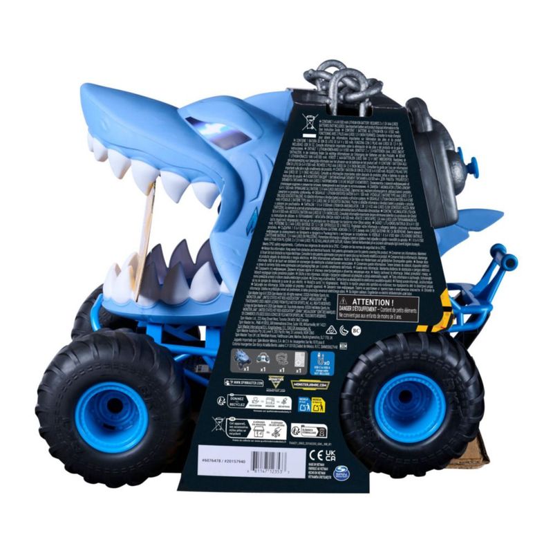 Camión Monstruo RC Monster Jam Megalodón a escala 1:15