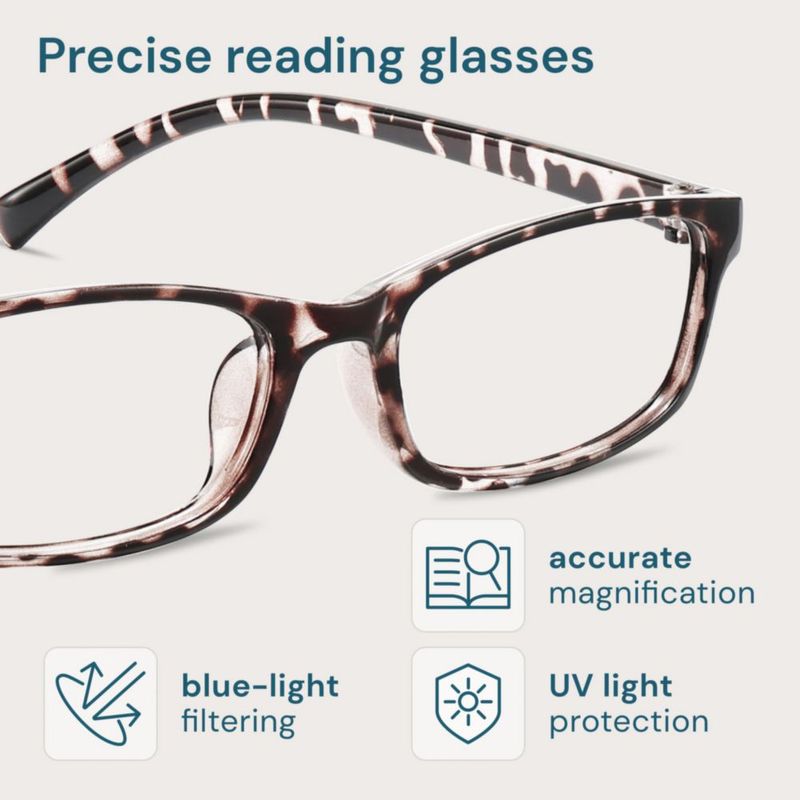 Gafas de Lectura Gaoye +3.5 con Bloqueo de Luz Azul - Pack de 4