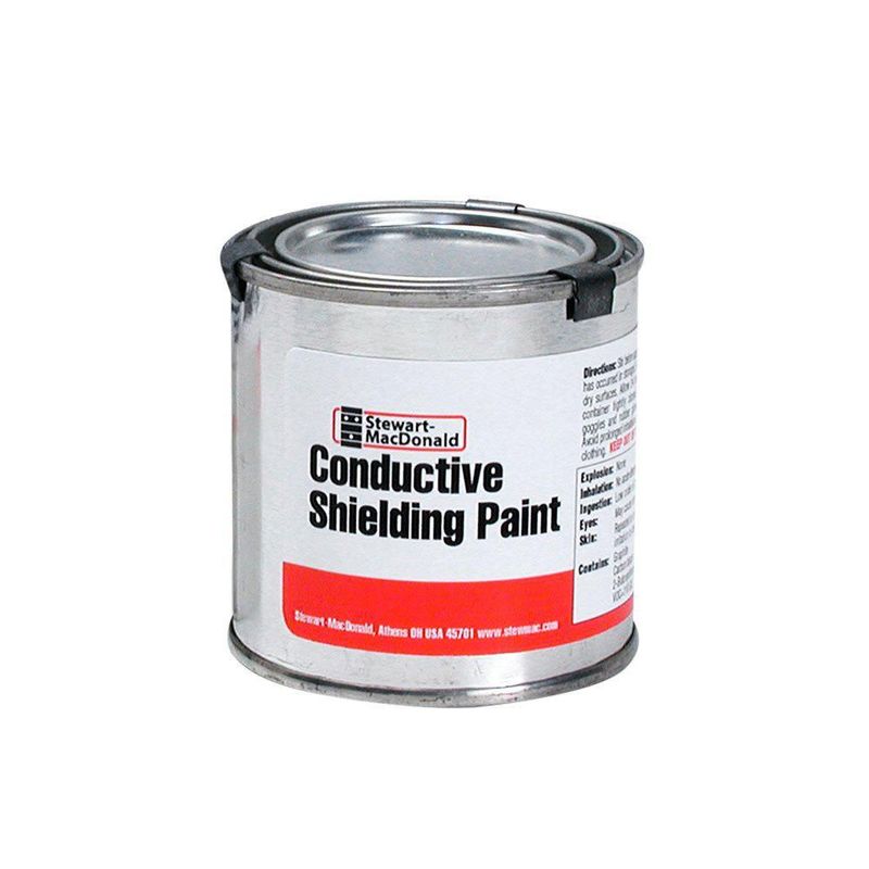Pintura de Blindaje StewMac 118 ml a Base de Agua Aplicación con Pincel