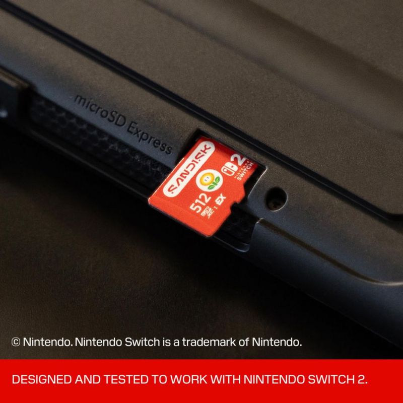 Tarjeta microSD SANDISK 512 GB Express para Nintendo Switch 2