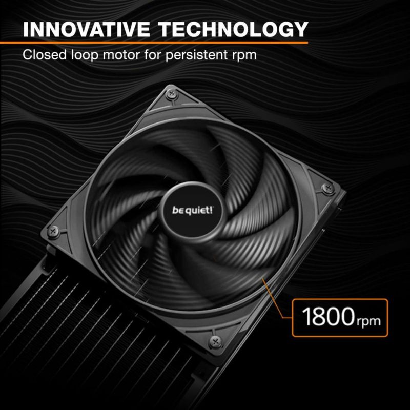 Ventilador PC be quiet! Pure Wings 3 140 mm PWM negro - Pack de 3