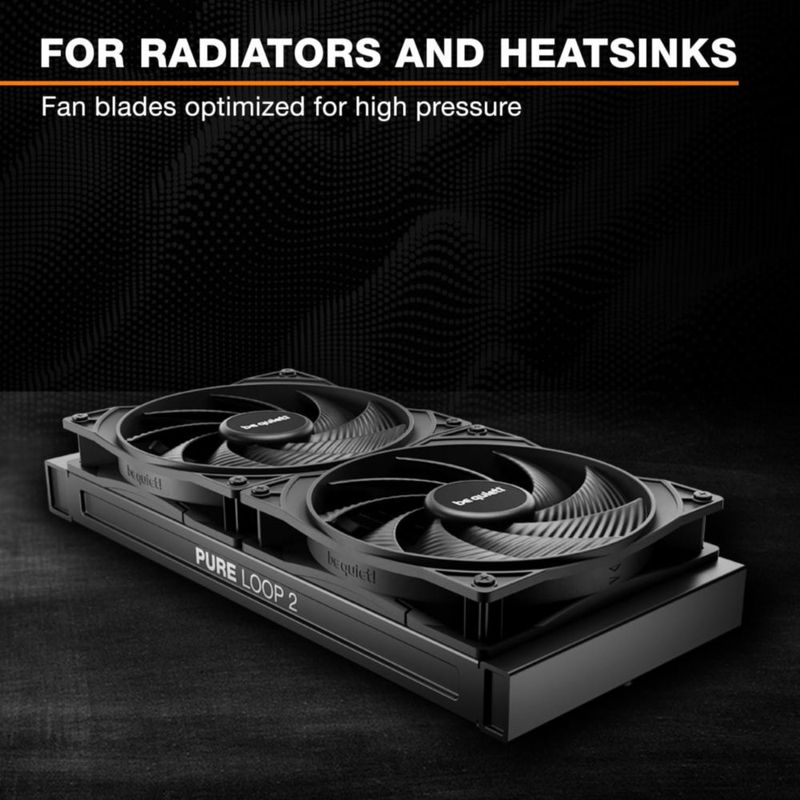 Ventilador PC be quiet! Pure Wings 3 140 mm PWM negro - Pack de 3