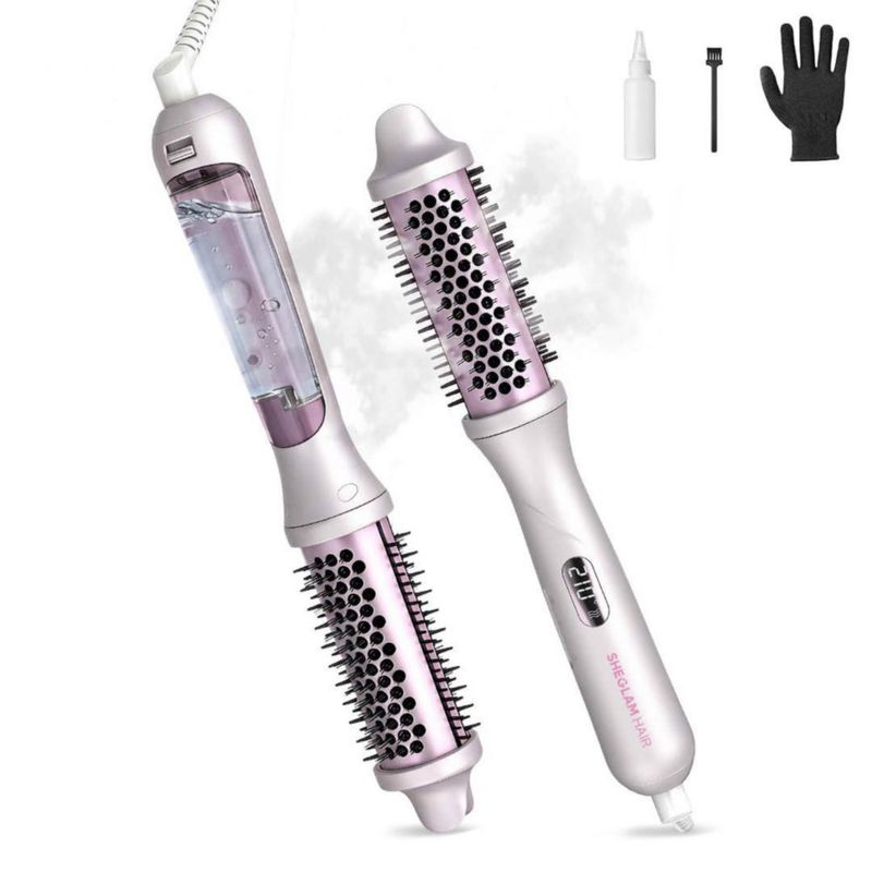 Cepillo térmico de vapor SHEGLAM 38 cm redondo – Secado y vapor