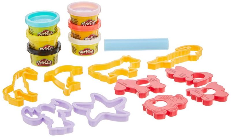 Material de escultura Play‑Doh Formas Divertidas – Animales
