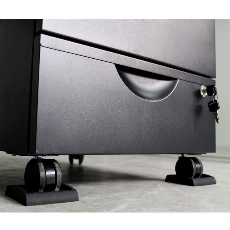 Protectores de Ruedas para Muebles Wellgo 8 cm de Silicona – Pack de 4