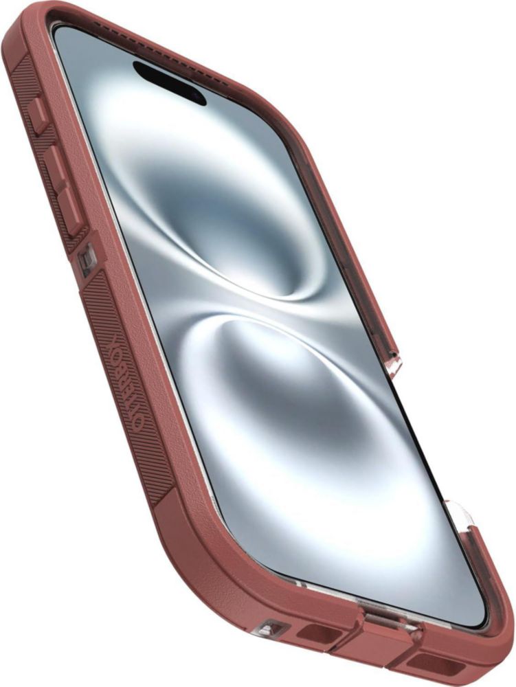 Funda OtterBox iPhone 16 Plus Defender XT Transparente/Roja