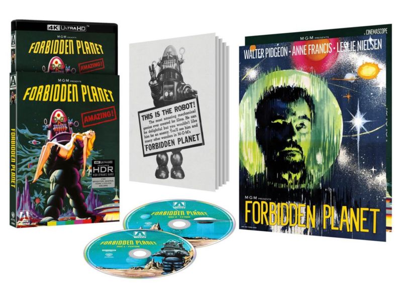 Película Arrow Video Forbidden Planet 4K Ultra HD
