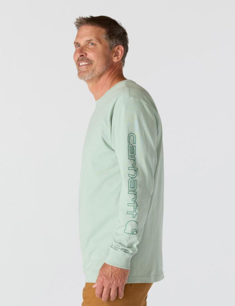 Camiseta Carhartt Dearborn LS Logo Seabrook XXL alta