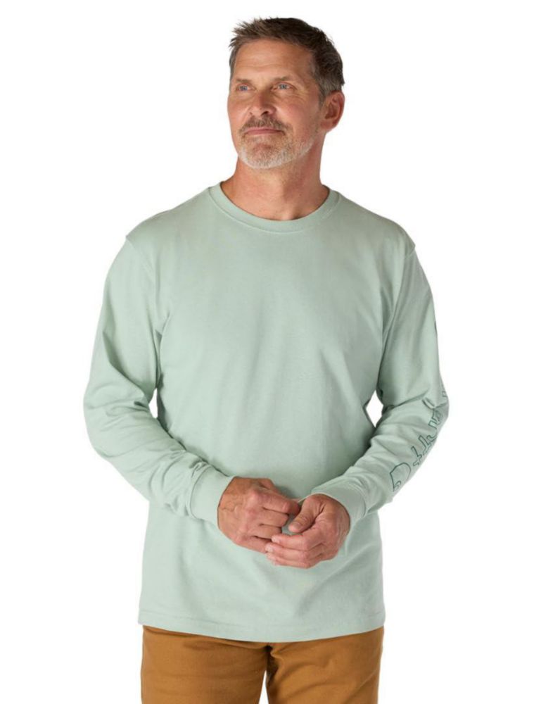 Camiseta Carhartt Dearborn LS Logo Seabrook XXL alta