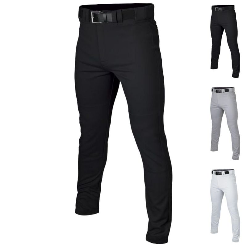 Pantalón de béisbol Easton RIVAL+ negro talla grande para adulto