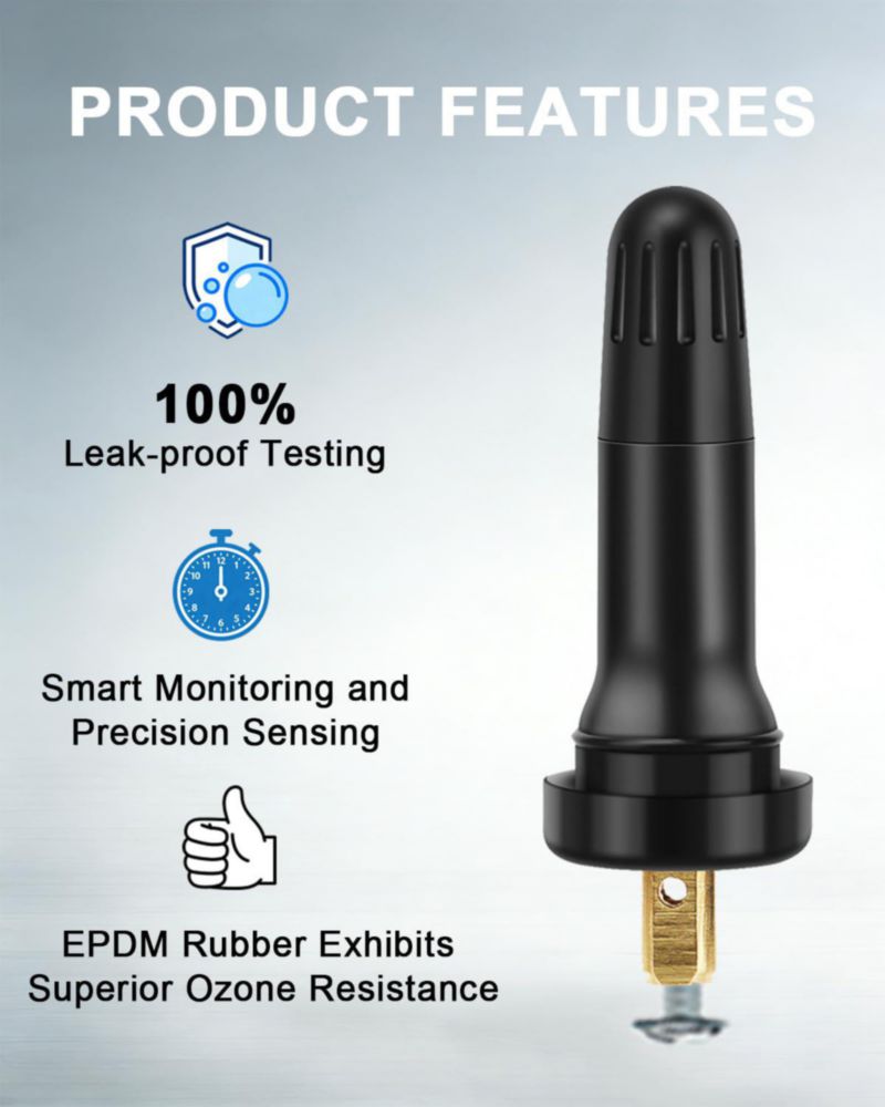 Vástagos de válvula de neumático Riseuvo TPMS 20008 - Pack de 50