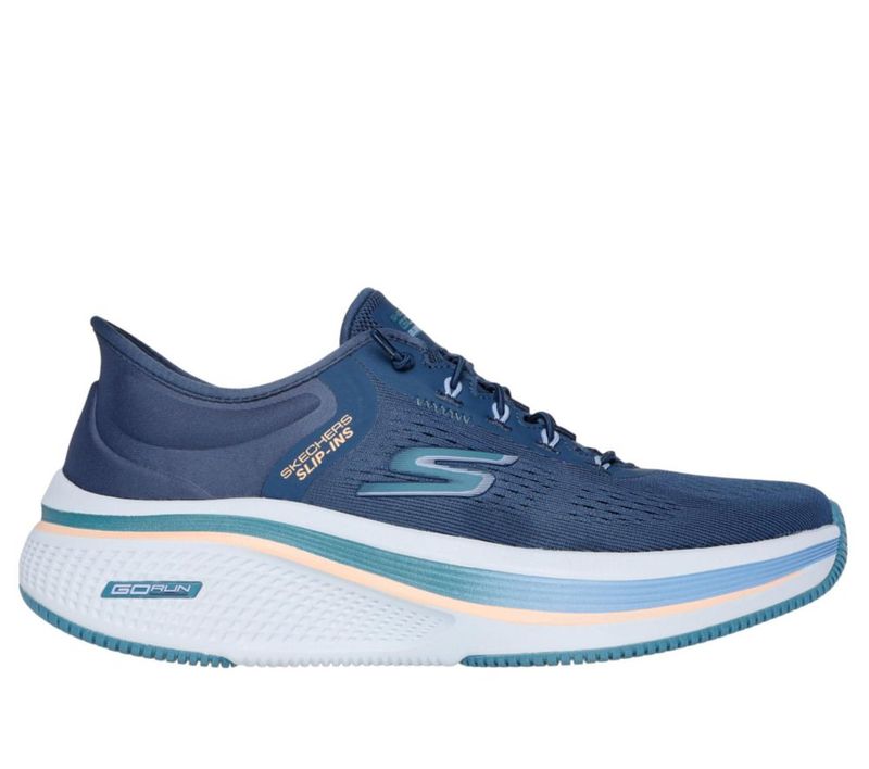 Zapatilla para mujer Skechers Go Run Elevate 2.0 azul marino/verde azulado talla 7