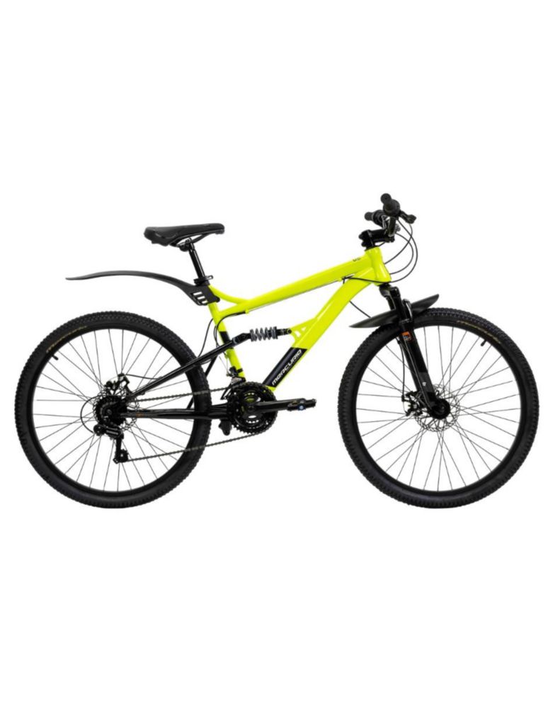 BICI MERCURIO DS KAIZER R26 LIMA 21V SISTEMA DE DOBLE SUSPENSIÓN CUADRO DE ACERO RINES DE ALUMINIO TIJERA DE SUSPENSIÓN FRENO DE DISCO MECÁNICO.