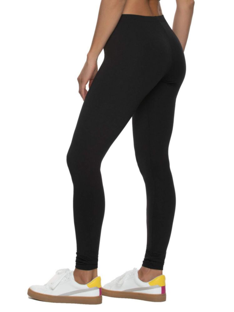 Leggings Felina Pack de 2 Piezas Negro Súper Suave para Yoga