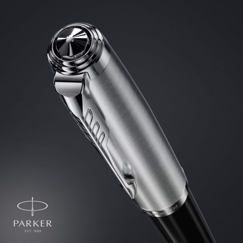 Pluma estilográfica Parker 51 negra de punta fina – Caja de regalo