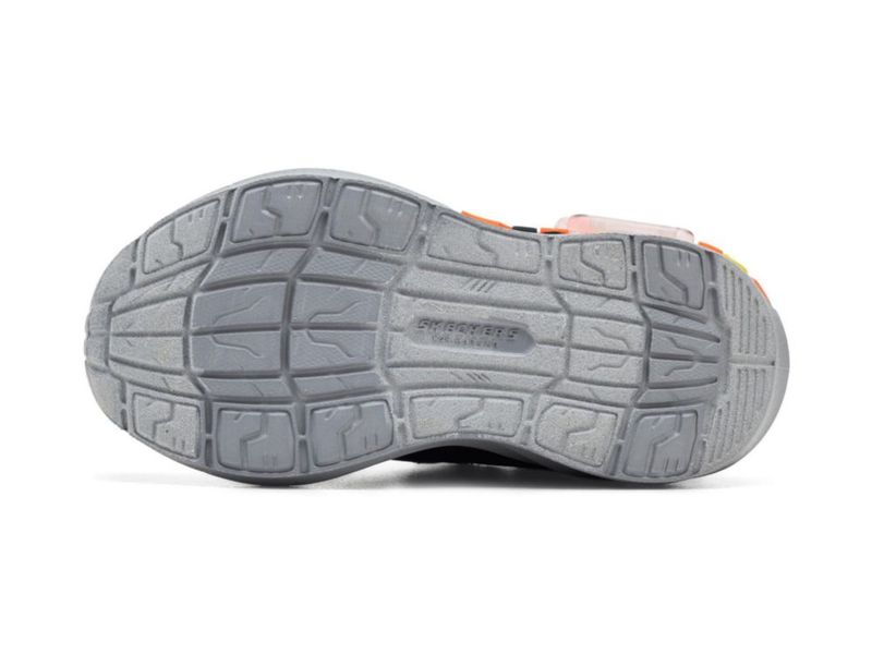 Zapatillas Skechers Garage 13 Negro/Azul/Naranja