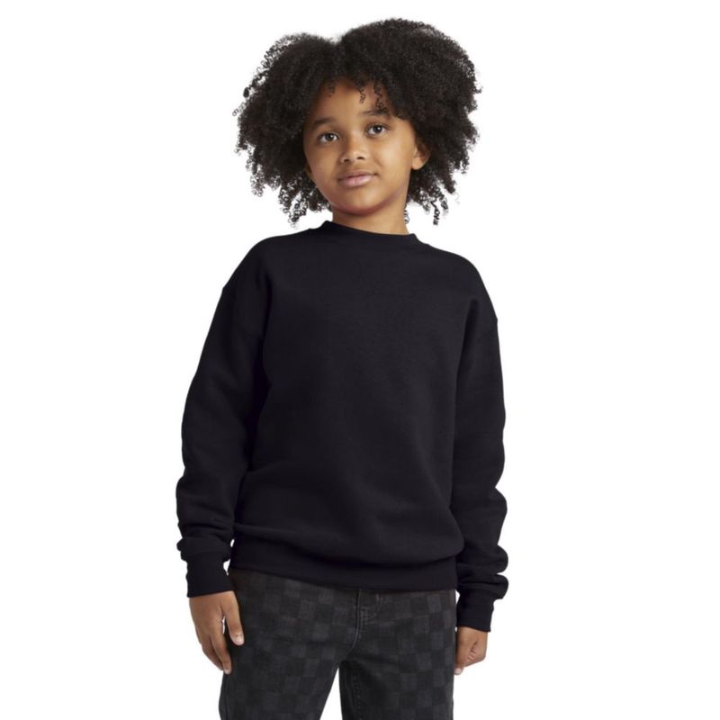 Sudadera Hanes Eco Smart Fleece negra talla S