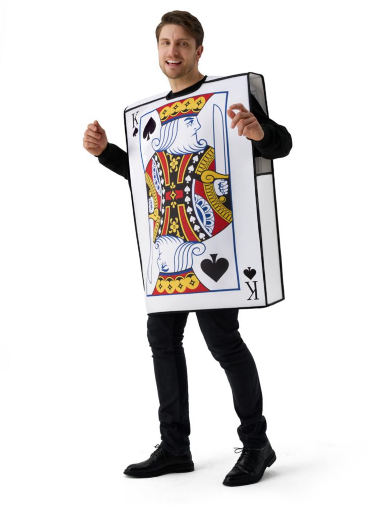 Disfraz de Rey y Reina de Carta – Juego de 2 piezas – Spooktacular Creations