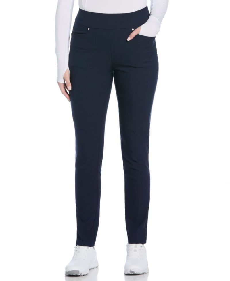 Pantalones PGA TOUR para mujer azul marino talla grande entrepierna 79 cm
