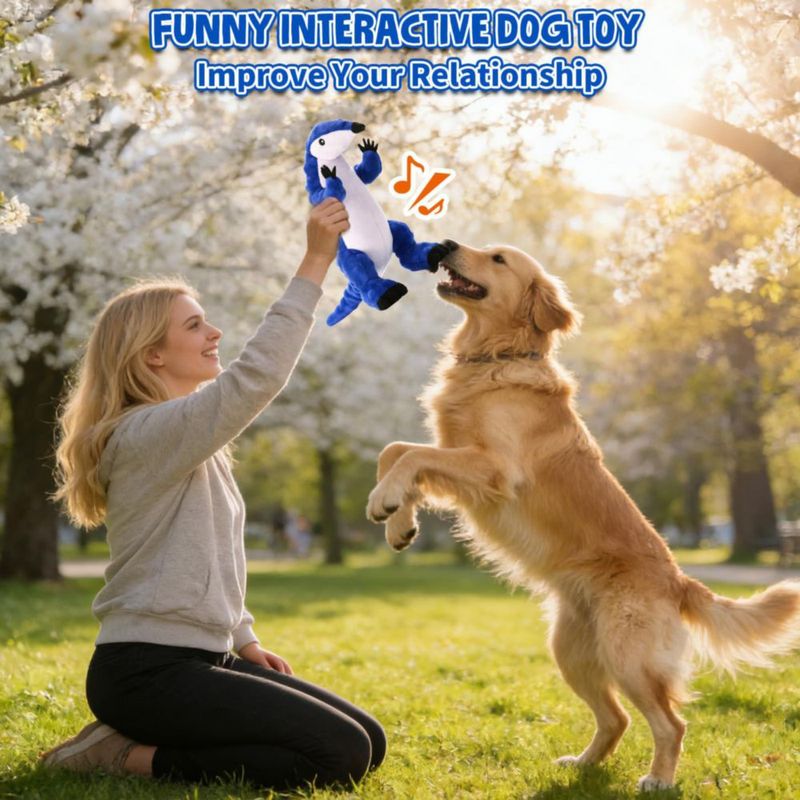 Juguete de Peluche con Chirrido Loncoldy para Cachorro