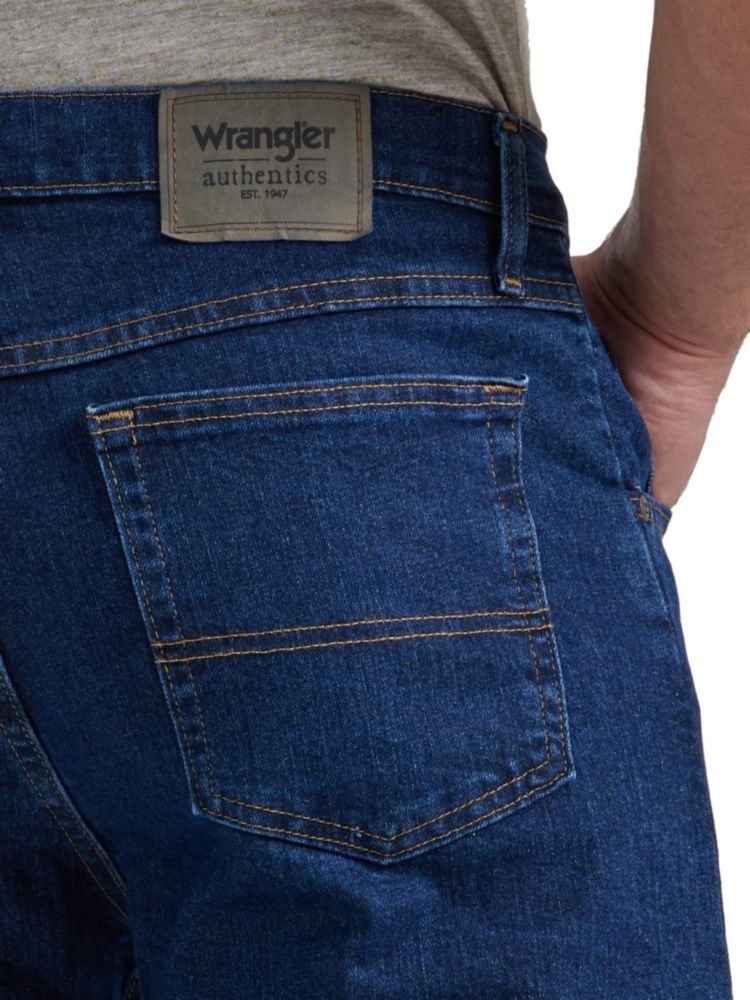 Jeans Wrangler Corte Regular 28W x 32L Índigo Oscuro Flex