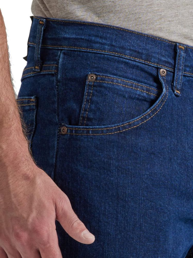 Jeans Wrangler Corte Regular 28W x 32L Índigo Oscuro Flex