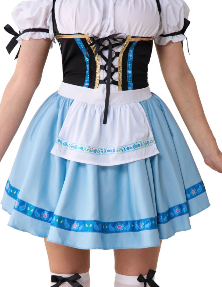 Disfraz Dirndl Azul Talla Mediana – Spooktacular Creations